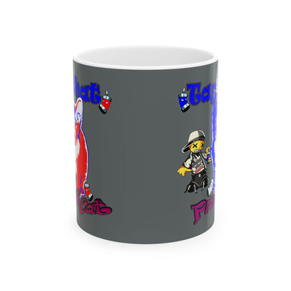 tag that - White Mug (dark grey)