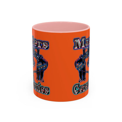 em cee squared - Accent Mug (orange)