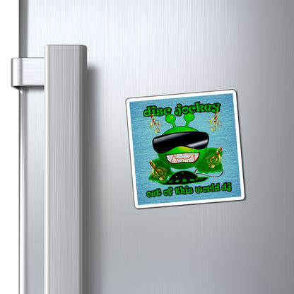 disc jockey - Magnets - (faded blue)