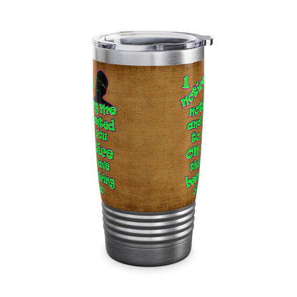 noticed you noticing - Ringneck Tumbler, 20oz (brown papyrus)
