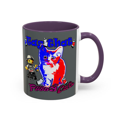 tag that - Accent Mug (dark grey)