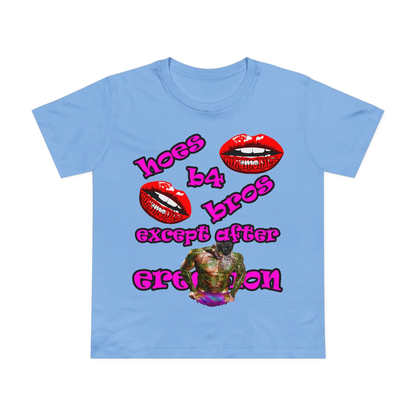 hoes b4 bros - Women’s Maple Tee