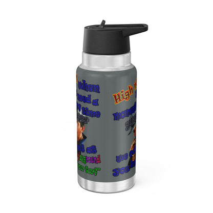 high noon - Gator Tumbler, 32oz (dark grey)