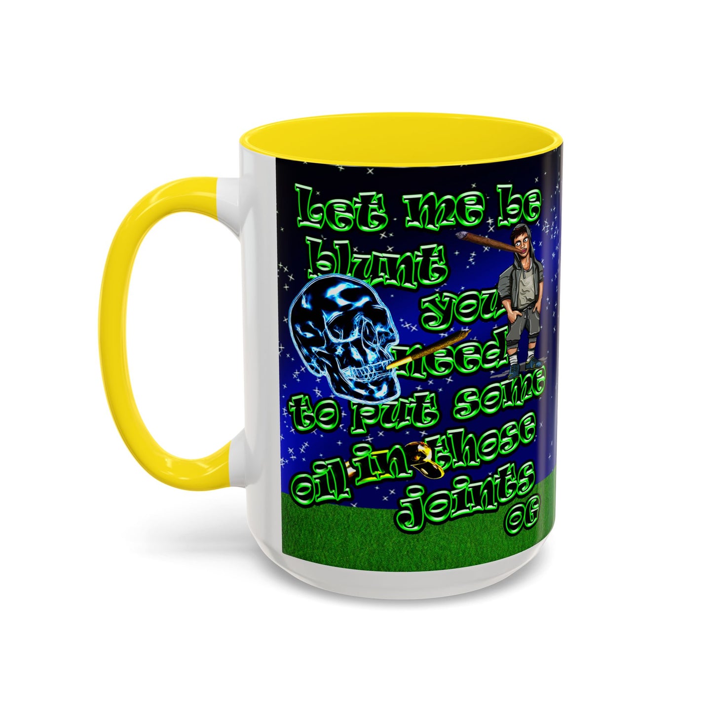 og - Accent Mug ('snoops' background)