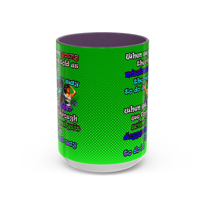 doggystyle - Accent Mug (logo green)