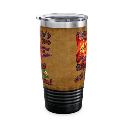 schrodinger's cat - Ringneck Tumbler, 20oz (brown papyrus)