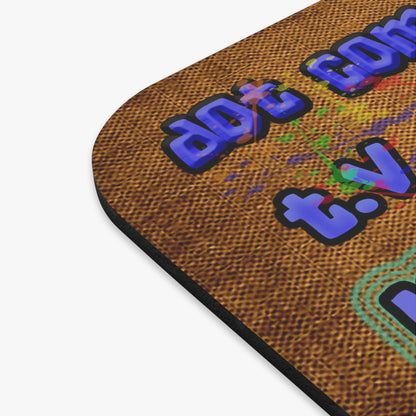 drop the beat - Mouse Pad (Rectangle) (brown papyrus)