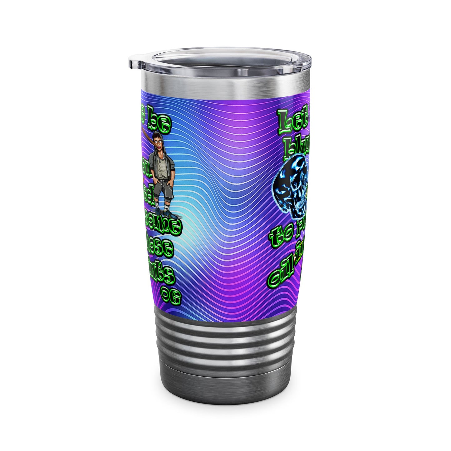 og - Ringneck Tumbler, 20oz (purple wave)