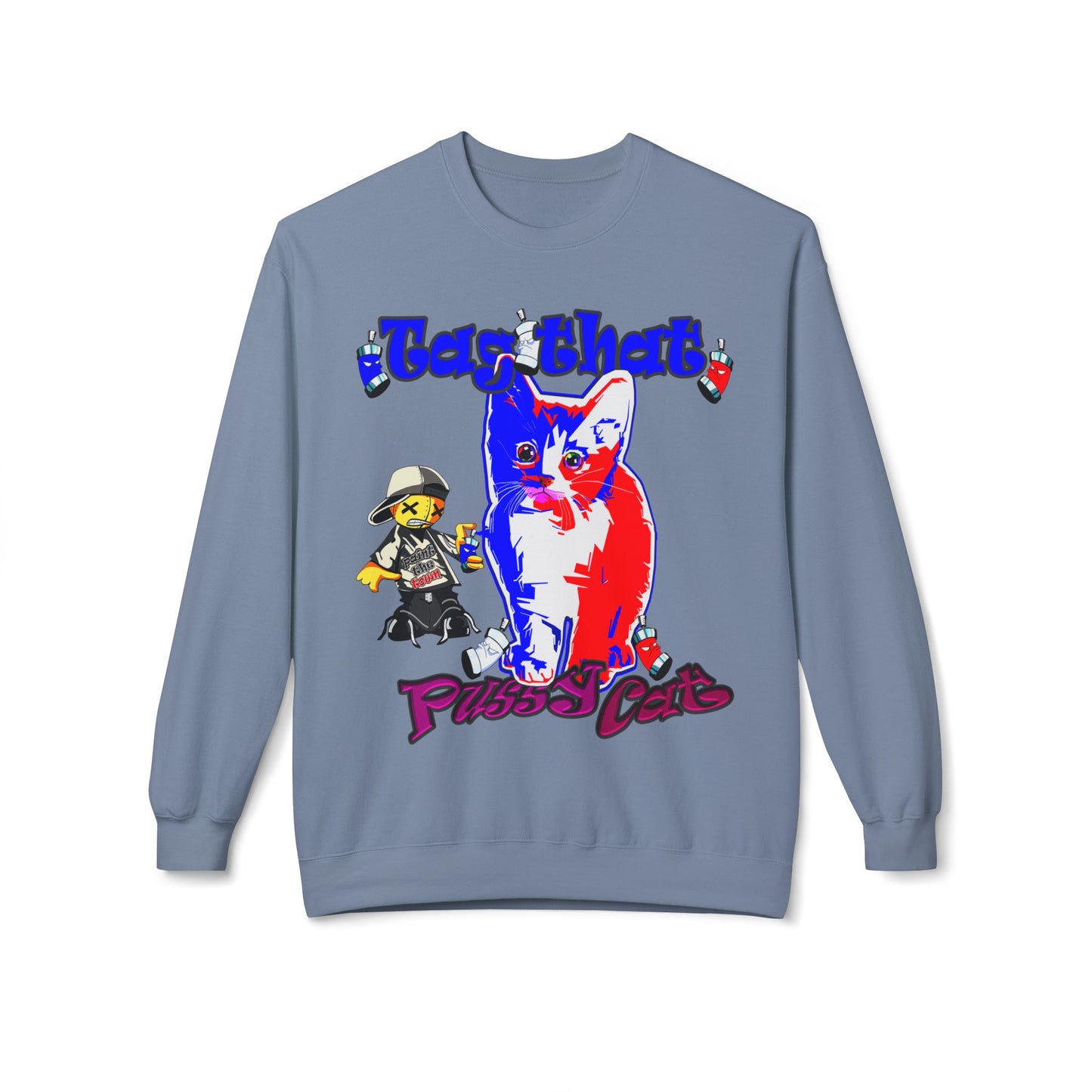 tag that - Unisex Midweight Softstyle Fleece Crewneck Sweatshirt