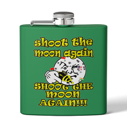 shoot the moon again - Stainless Steel Flask
