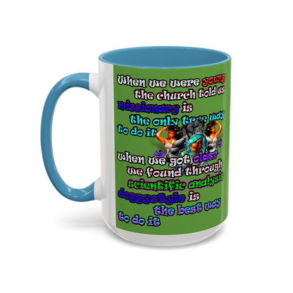 doggystyle - Accent Mug (green)