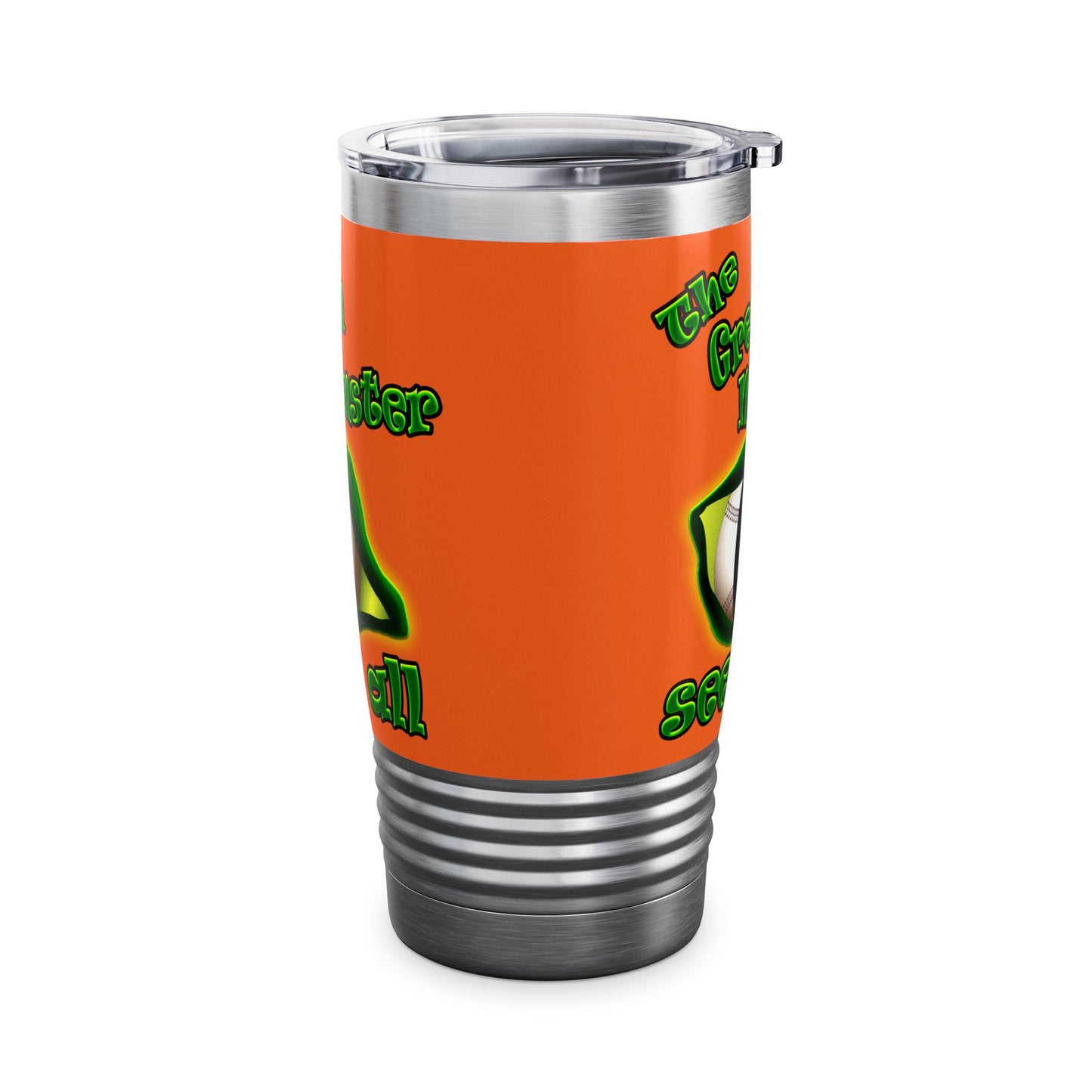 green monster - Ringneck Tumbler, 20oz (orange)