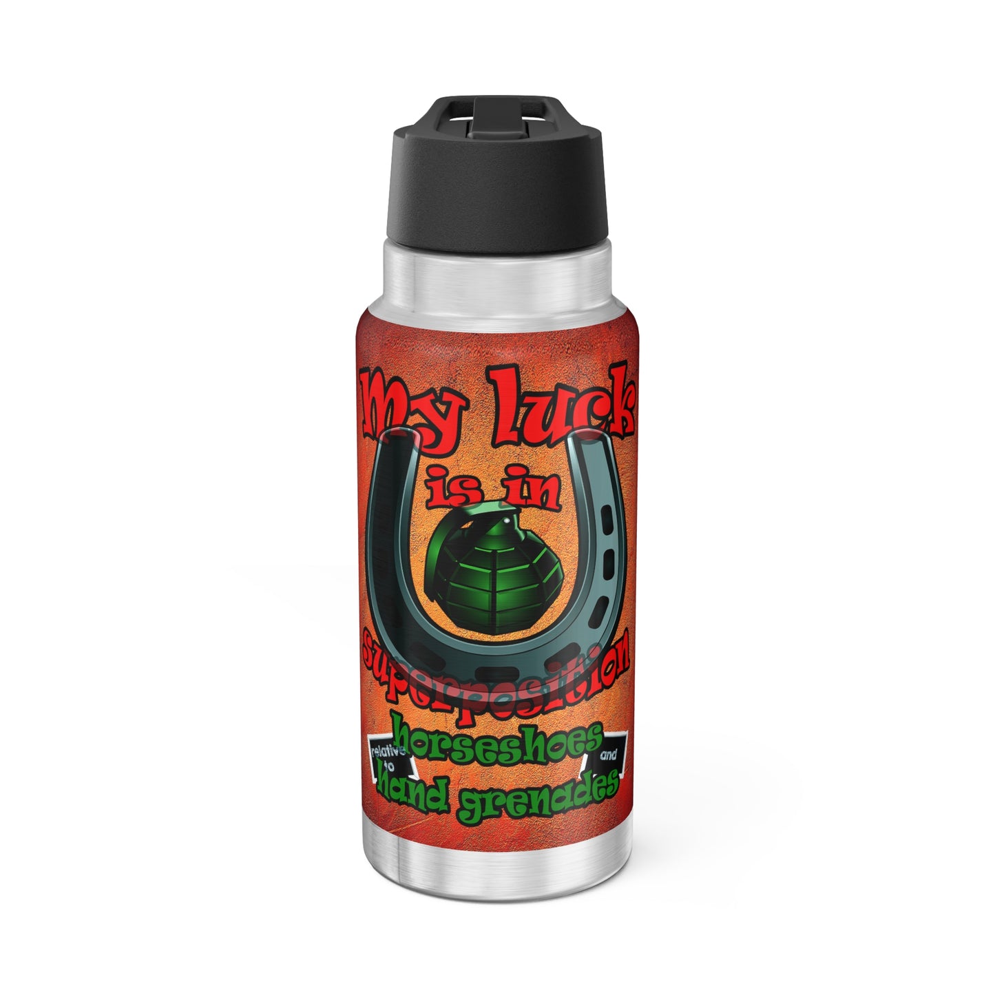 my luck - Gator Tumbler, 32oz  (burnt orange)