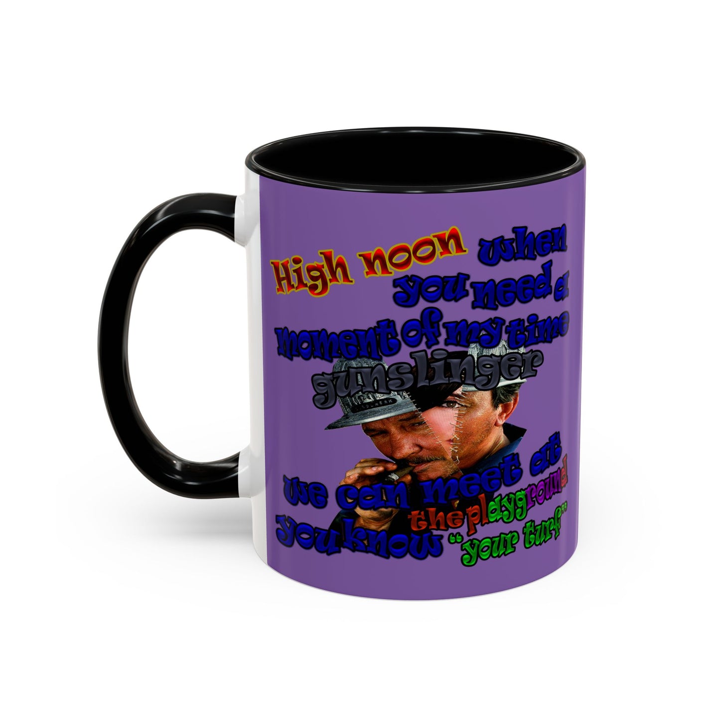 high noon - Accent Mug (light purple)