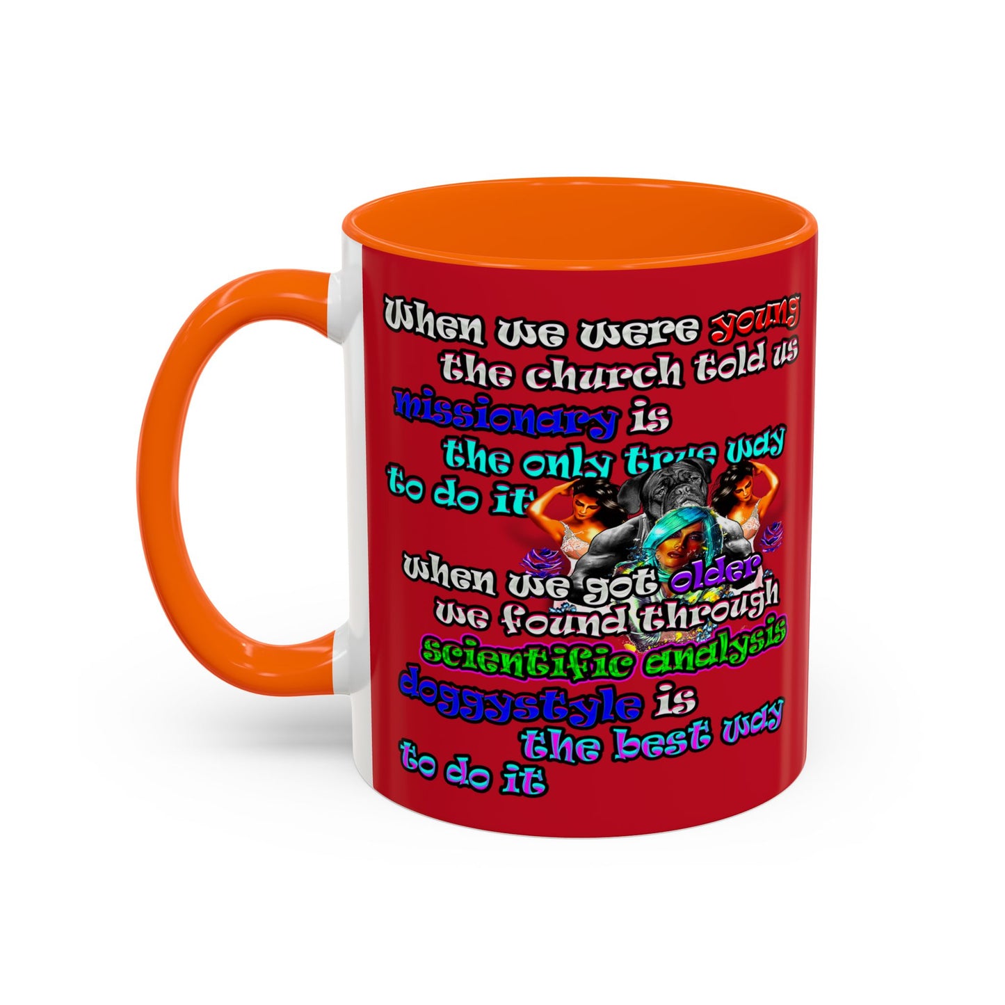 doggystyle - Accent Mug (dark red)