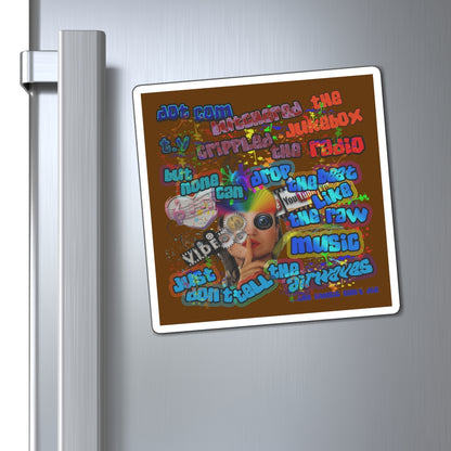 drop the beat - Magnets - (brown)