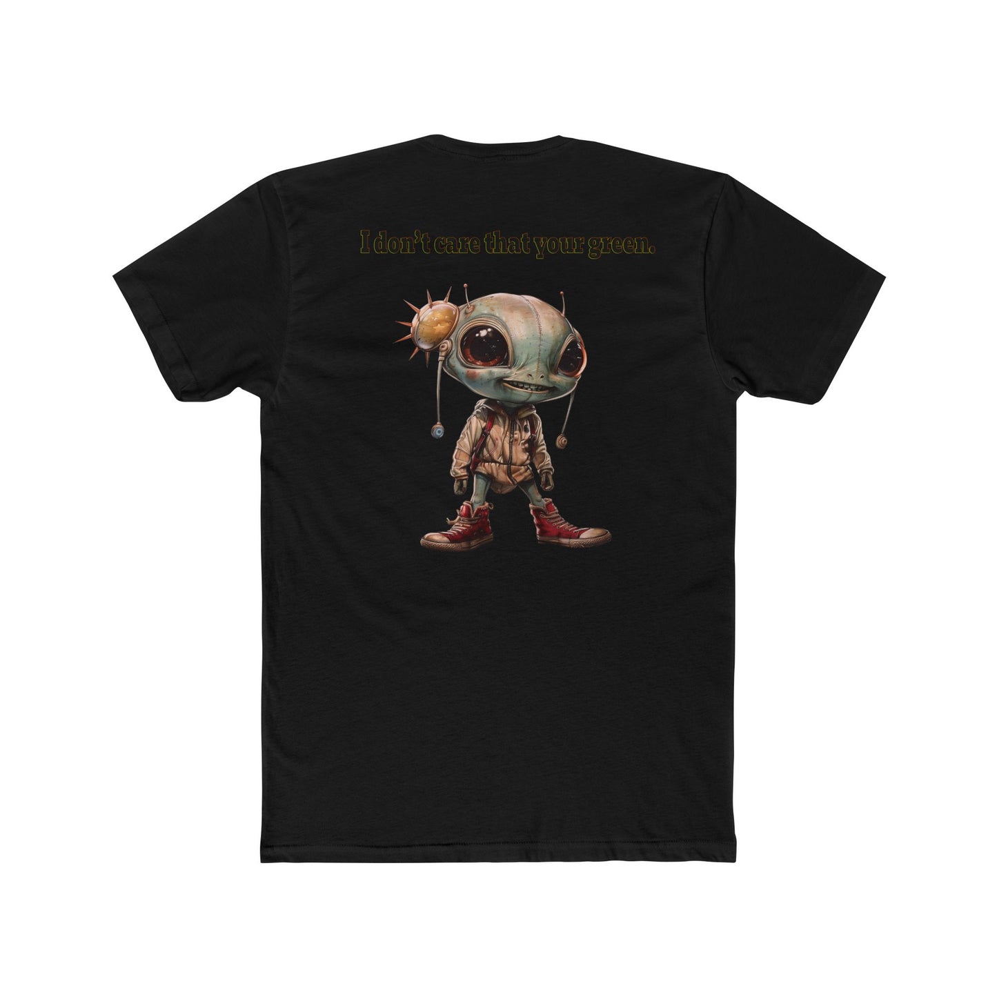 I don't care that your grey - Men's Cotton Crew Tee