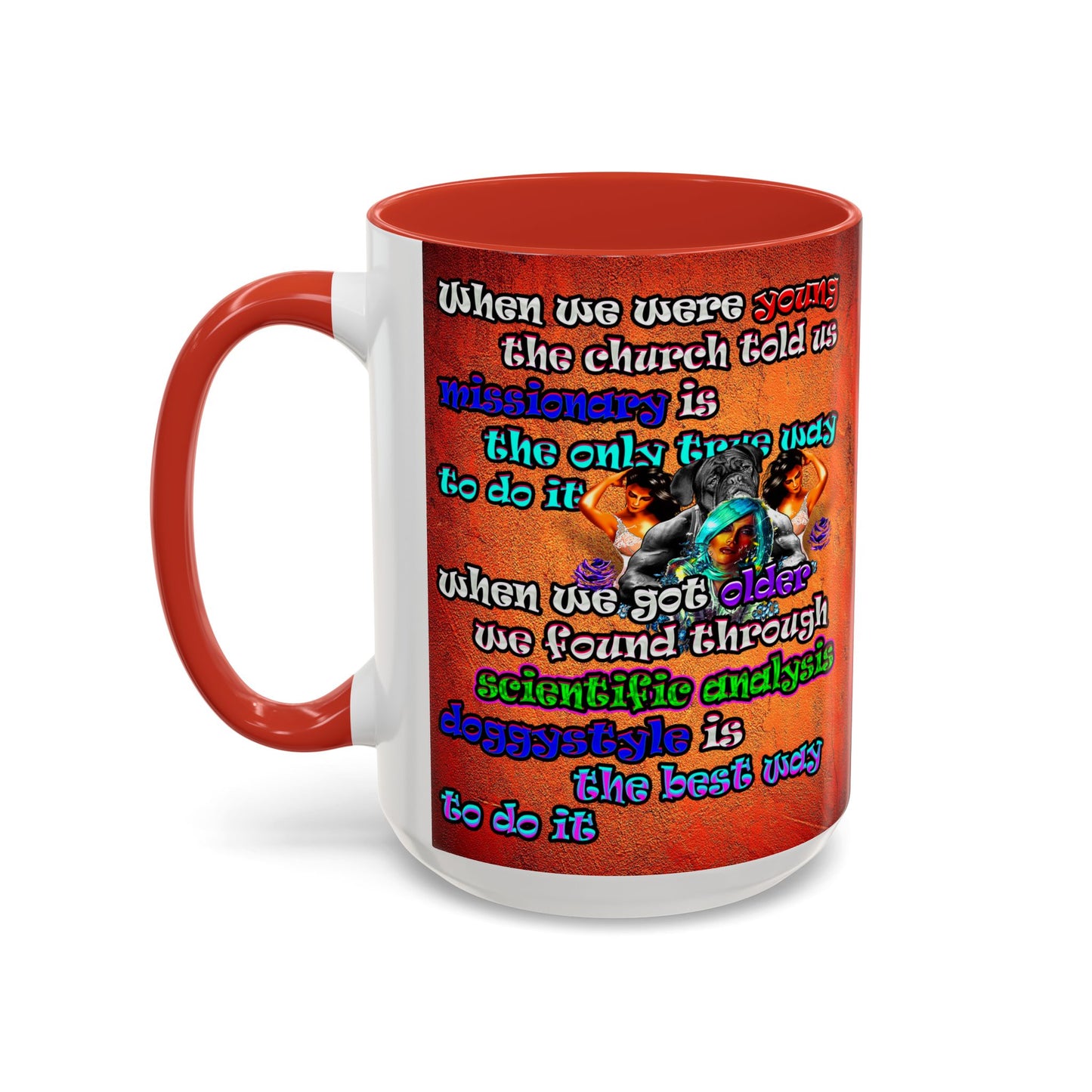 doggystyle - Accent Mug (burnt orange)
