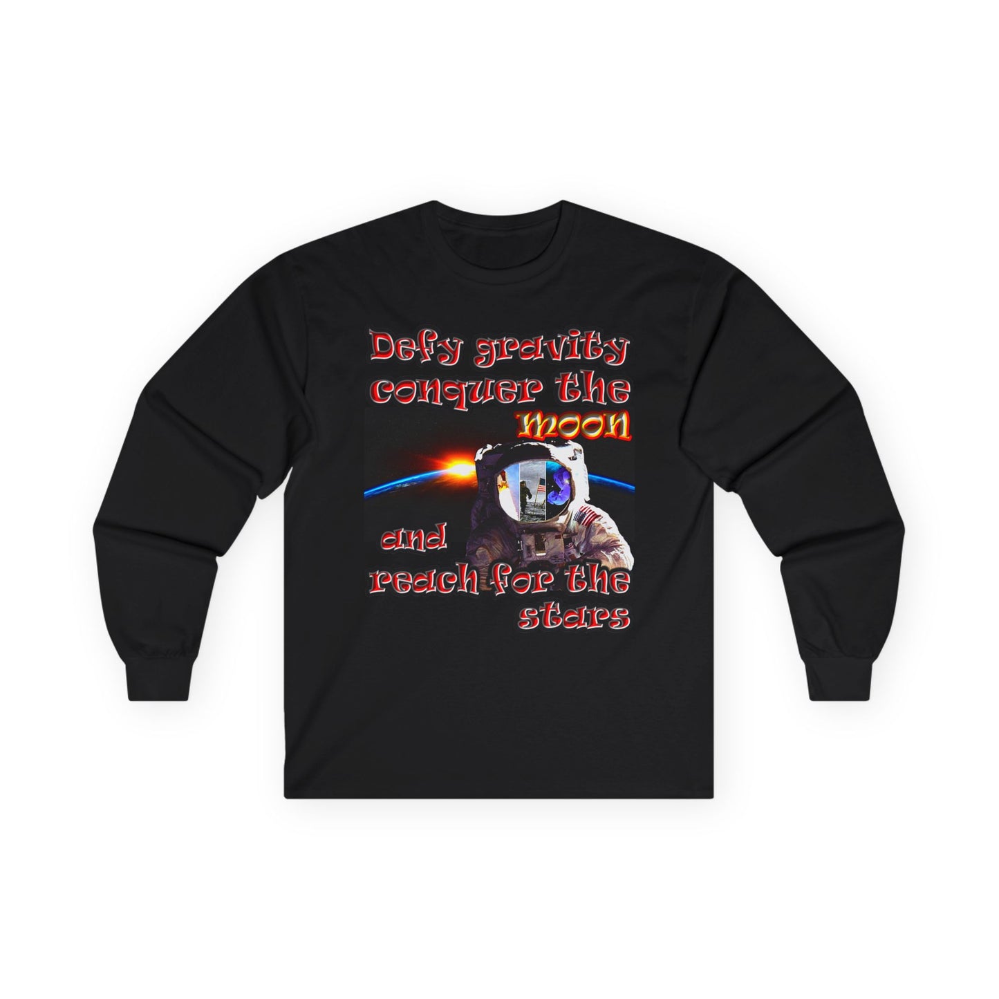 defy conquer reach - Ultra Cotton Long Sleeve Tee