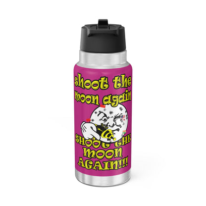shoot the moon again - Gator Tumbler, 32oz (pink)