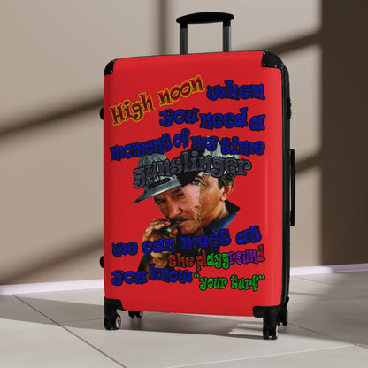 high noon - Suitcase (red)