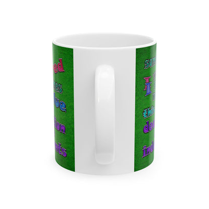 declaration of the independents - White Mug (green turf)