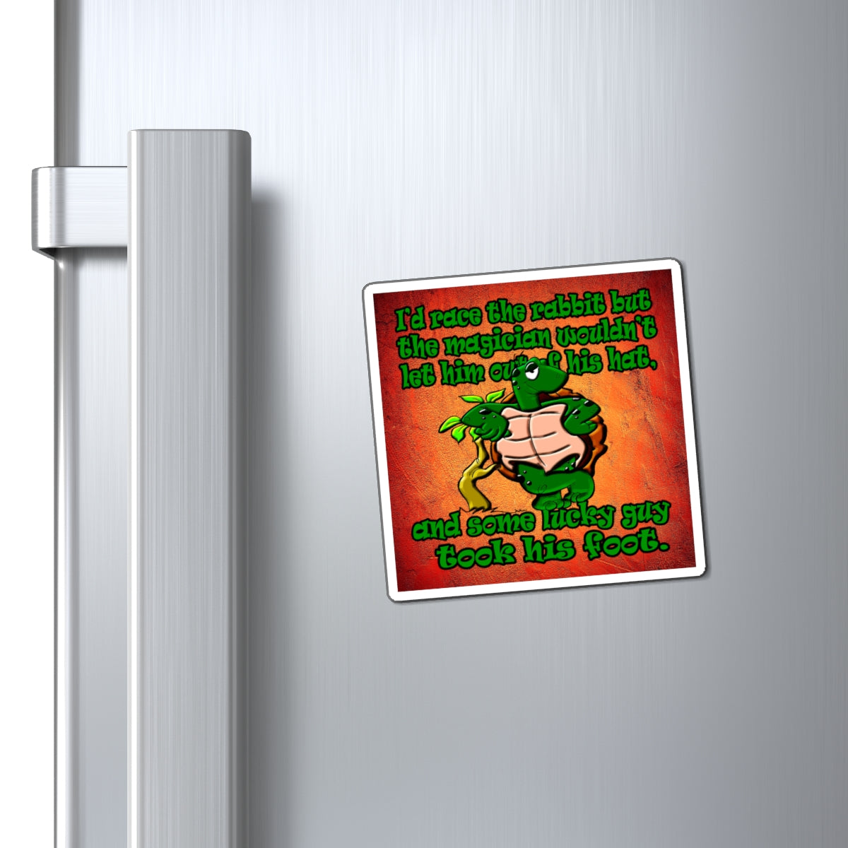 turtle race - Magnets - (burnt orange)