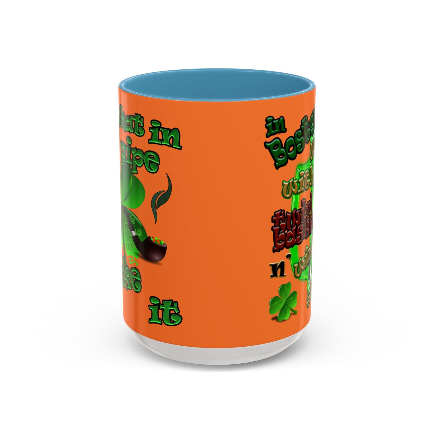 celtics logo - Accent Mug (crusta)