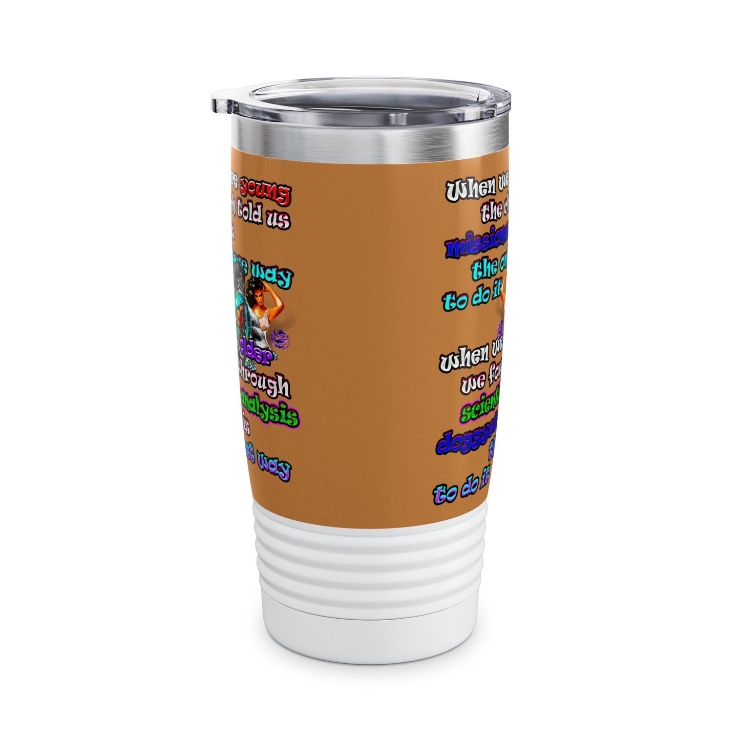 doggystyle - Ringneck Tumbler, 20oz (light brown)