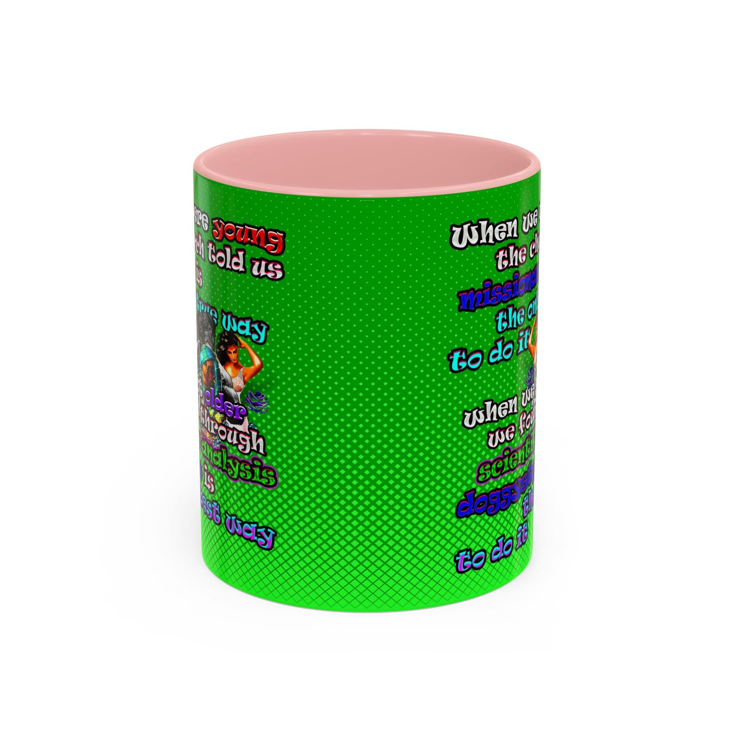 doggystyle - Accent Mug (logo green)