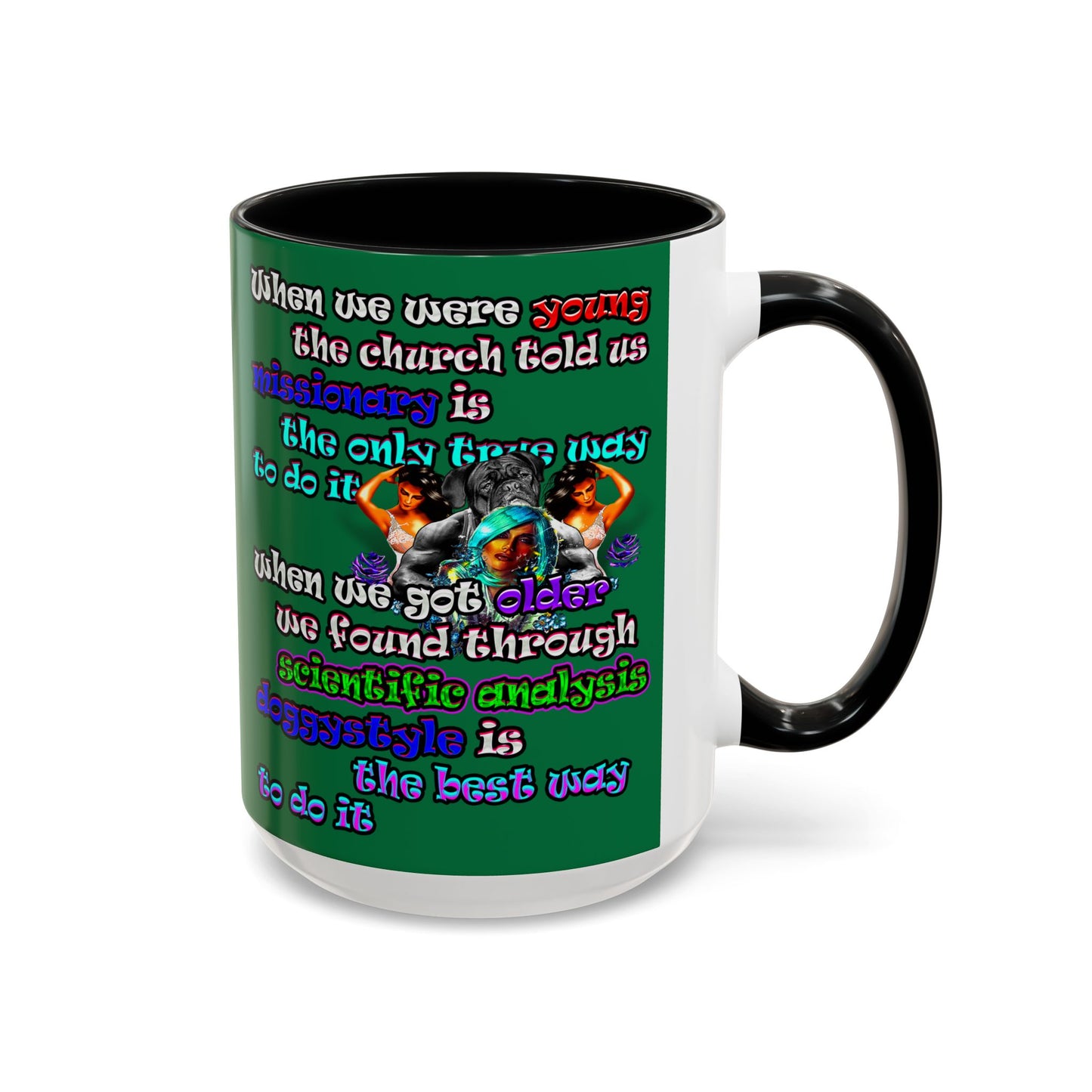 doggystyle - Accent Mug (dark green)
