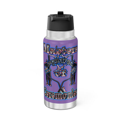 em cee squared - Gator Tumbler, 32oz (light purple)