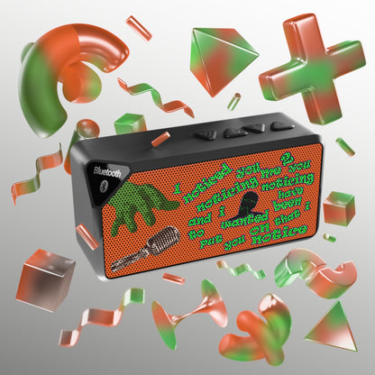 noticed you noticing - Jabba Bluetooth Speaker (orange)