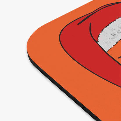 santa's shoes - Mouse Pad (Rectangle) (orange)