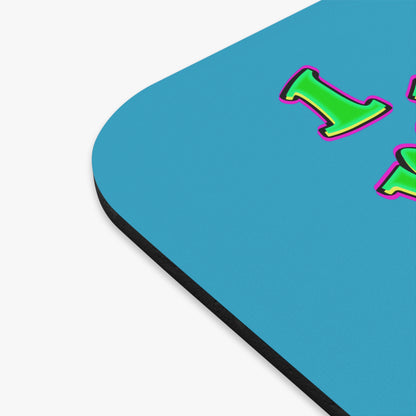 noticed you noticing - Mouse Pad (Rectangle) (turquoise)