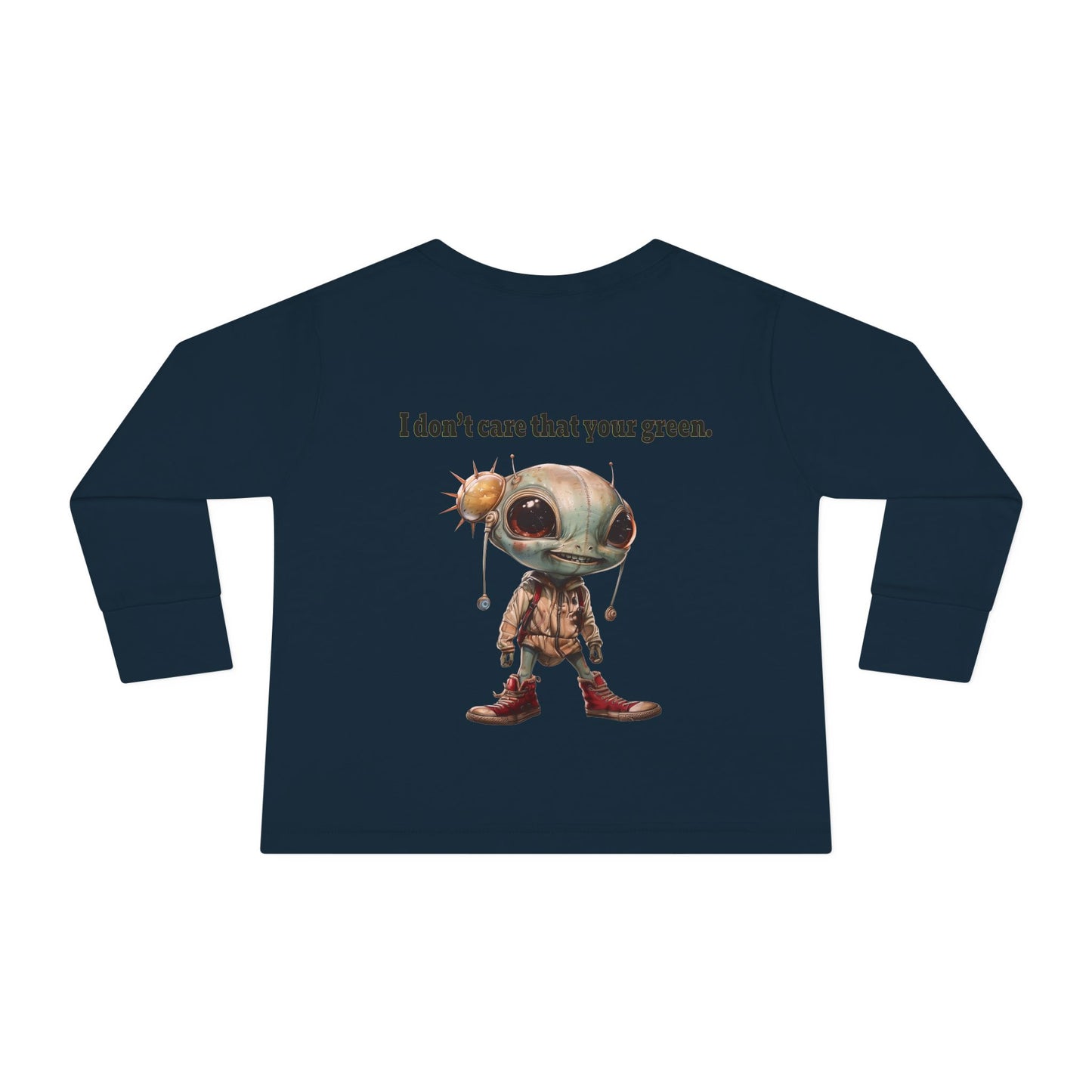 I don't care that your grey - Toddler Long Sleeve Tee