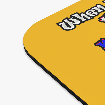 doggystyle - Mouse Pad (Rectangle) (yellow)