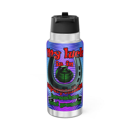 my luck - Gator Tumbler, 32oz  (purple wave)