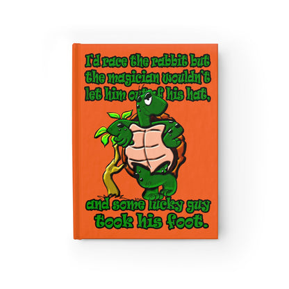 turtle race - journal-blank (orange)