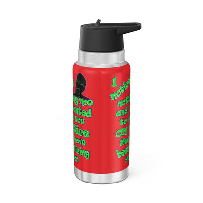 noticed you noticing - Gator Tumbler, 32oz (red)