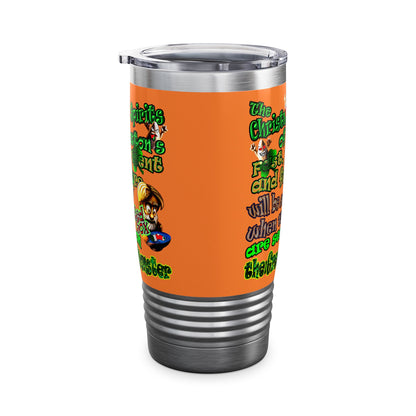 christmas spirits of boston - Ringneck Tumbler, 20oz (crusta)