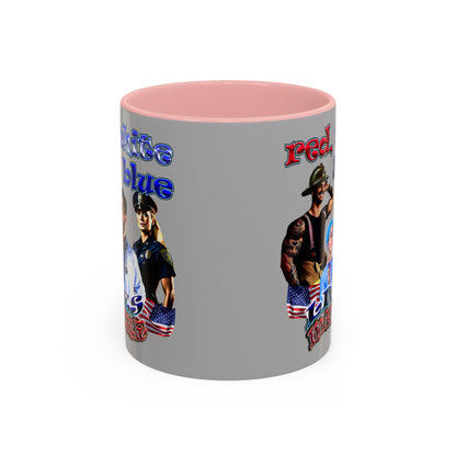 rw&b lives matter - Accent Mug (light grey)
