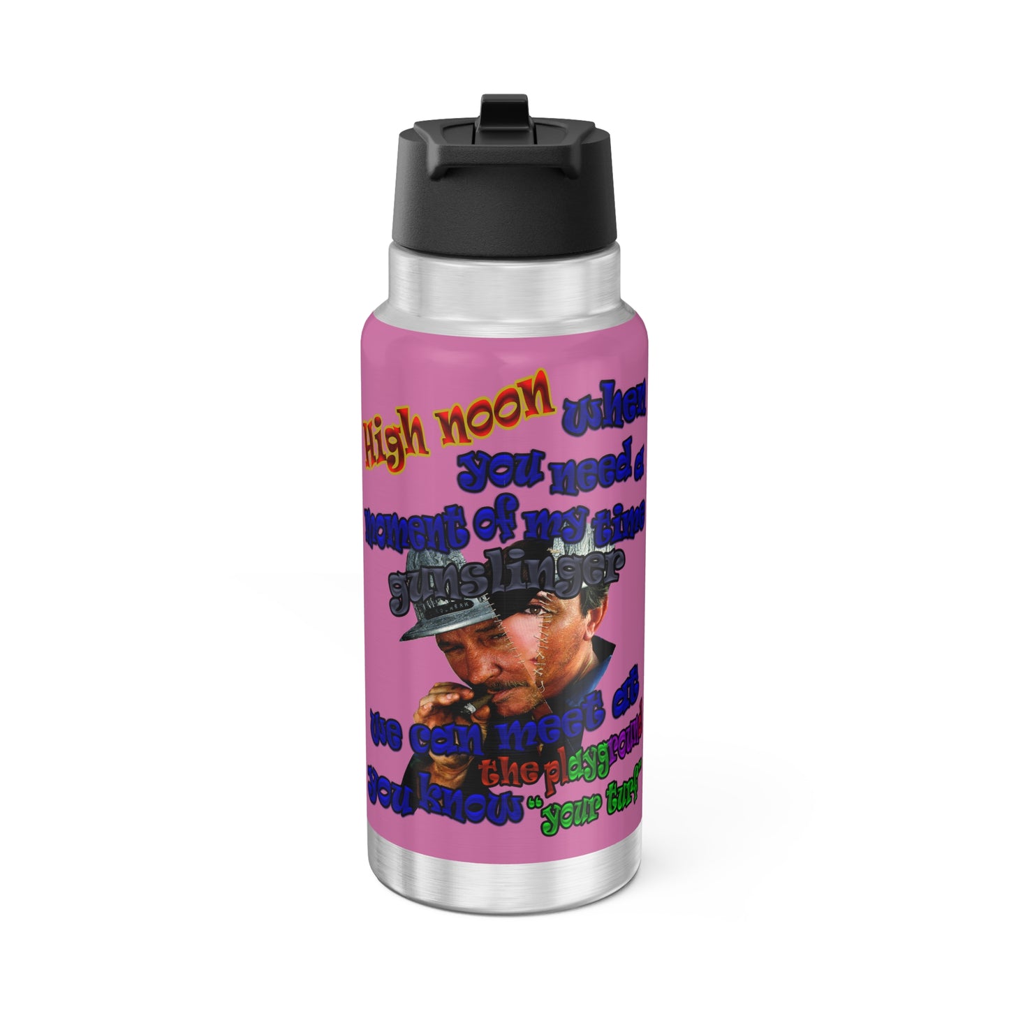 high noon - Gator Tumbler, 32oz (light pink)