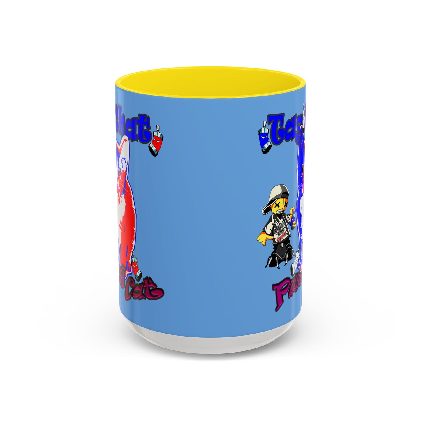 tag that - Accent Mug (light blue)
