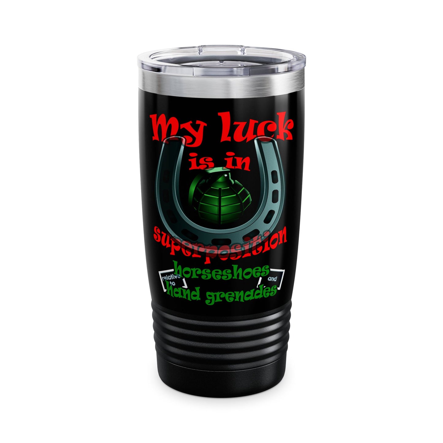 my luck - Ringneck Tumbler, 20oz (black)
