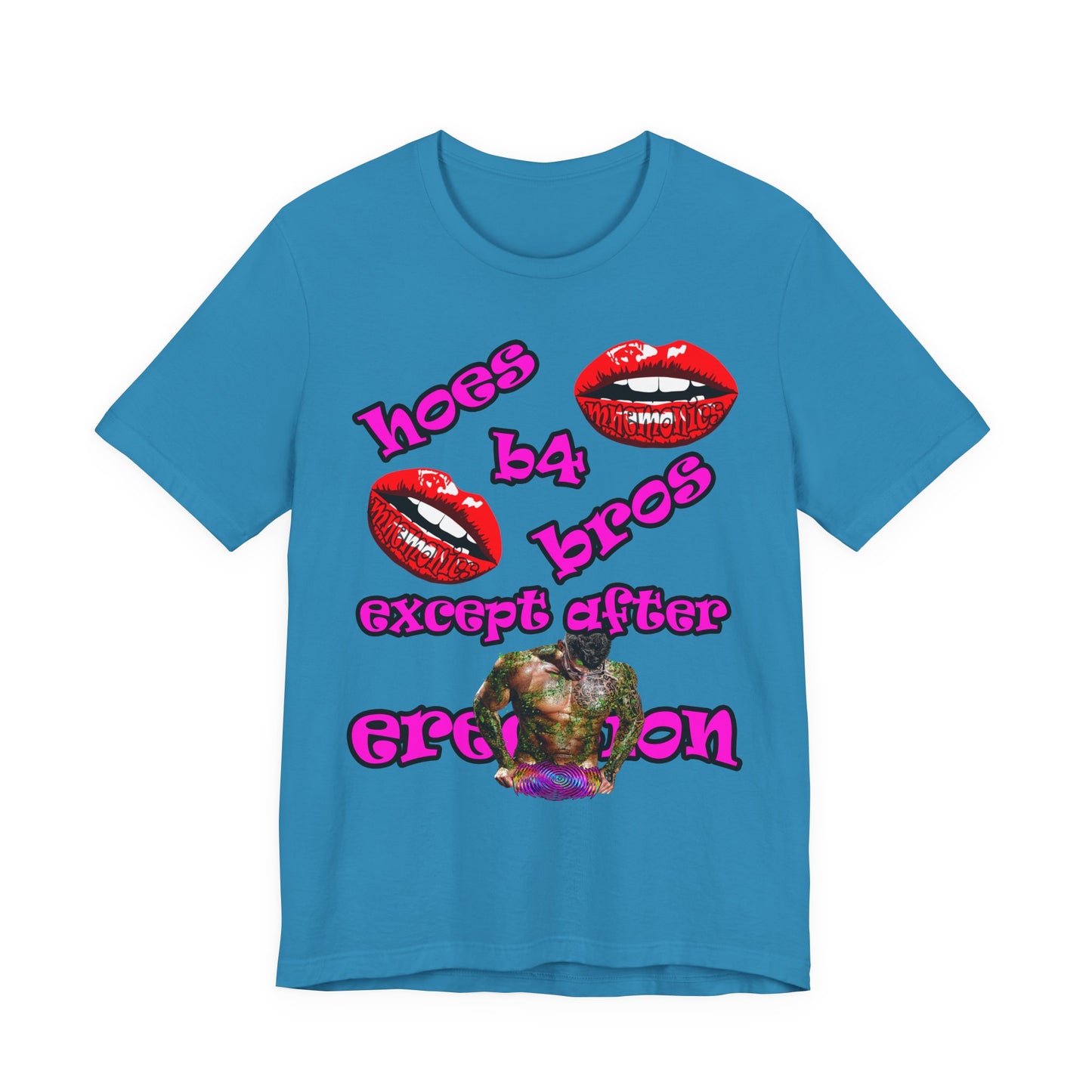 hoes b4 bros - Unisex Jersey Short Sleeve Tee