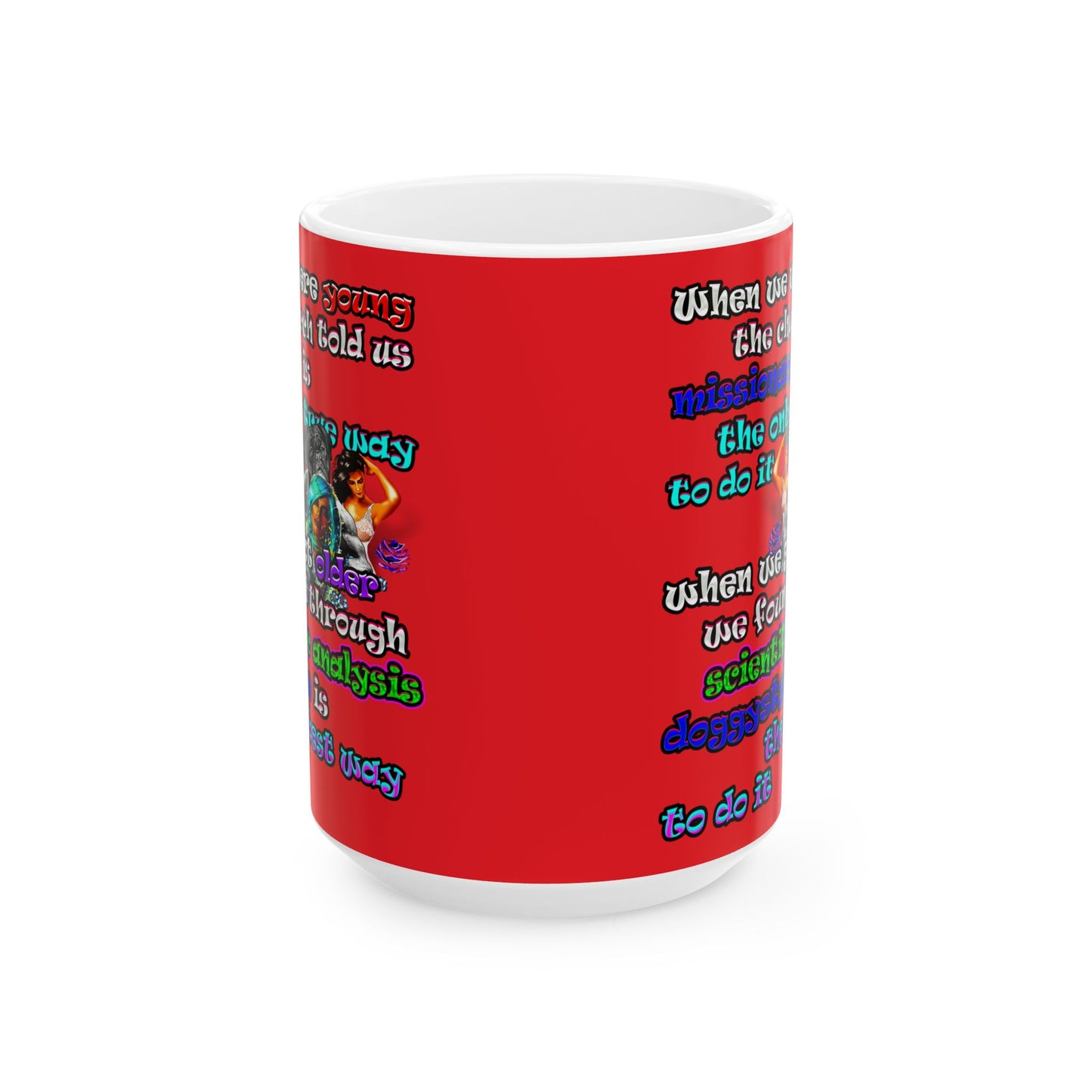 doggystyle - White Mug (red)