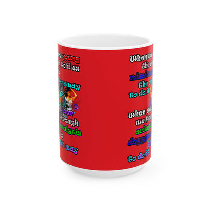 doggystyle - White Mug (red)