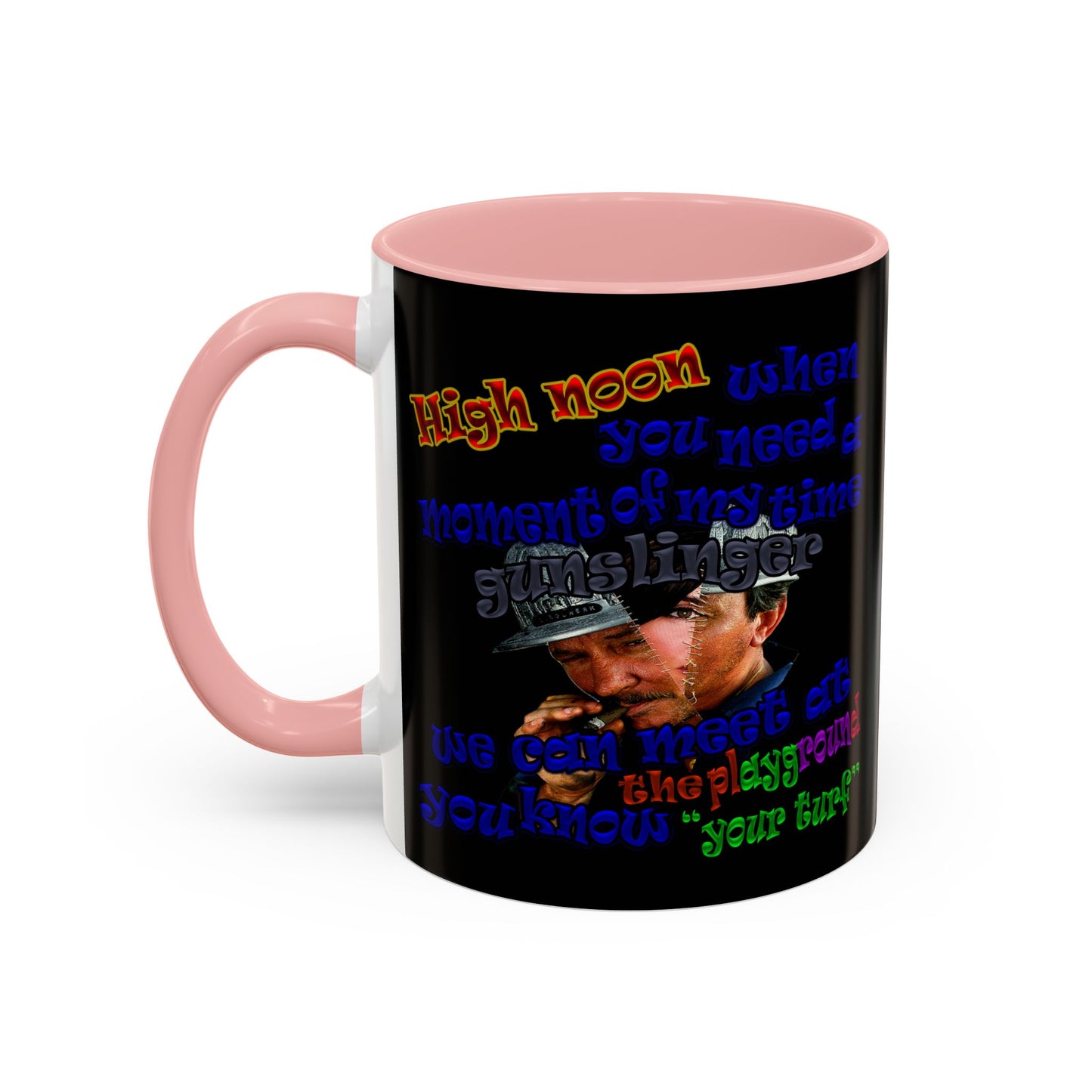 high noon - Accent Mug (black)