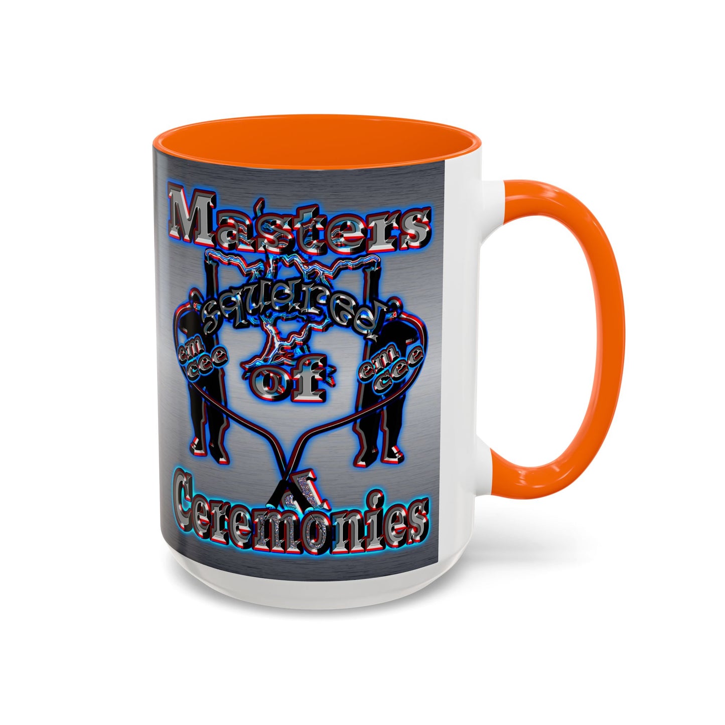 em cee squared - Accent Mug (brushed nickel)